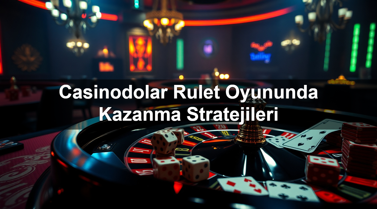 casinodolar rulet oyununda kazanma stratejileri 1783375066046